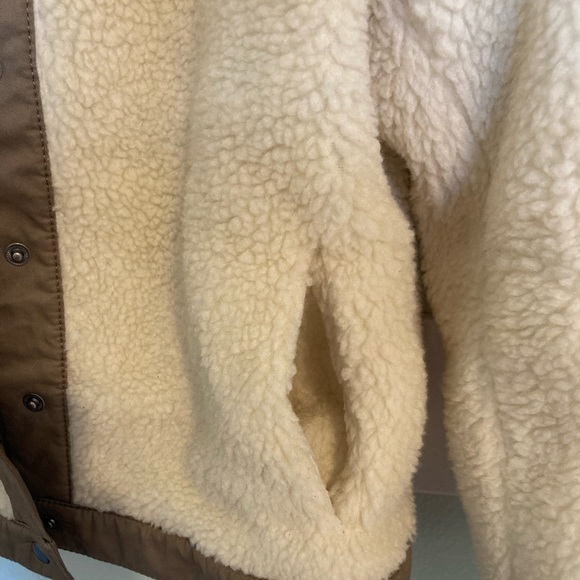 Madewell Sherpa Cropped Jacket - Picture 5 of 5